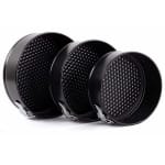 Round Teflon Coated Cake Mould 3pc/set with 7cm Depth - 18,20,22cm Wide — view 1