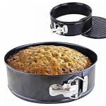 Round Teflon Coated Cake Mould 3pc/set with 7cm Depth - 18,20,22cm Wide — view 3
