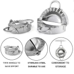 SS Dumpling Mould Heavy 10cm — view 6