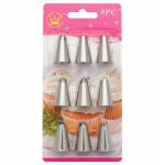 SS Nozzle 9pc - All Unique Designs — view 1