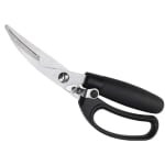 Black Handle Curved Kitchen Scissor — view 1