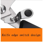 Black Handle Curved Kitchen Scissor — view 7