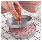 Wooden Handle Manual Burger/Patty Press — view 3