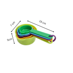 Plastic Measuring Cups 5PP — view 1
