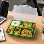 Green Bento Box with Transparent Lid — view 5