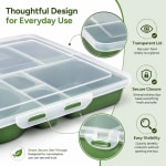 Green Bento Box with Transparent Lid — view 6
