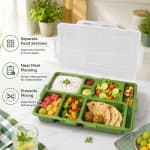 Green Bento Box with Transparent Lid — view 7