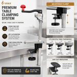 VAMA Full SS Premium Table Top Tin Cutter — view 6