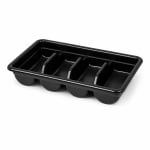 Plastic Rectangle Cutlery Holder Rack 4 Compartments — view 8