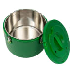Plastic Insulation Barrel Hot/Cold - Round | Without Tap | Green — view 8
