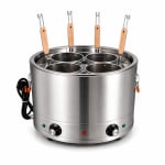 Electric Round Shaped Noodle Boiler - 40cm with 4 Compartments — view 1