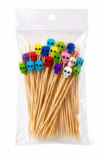 Wooden Starter Stick with Skull Design 50PP — view 1