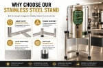 Stand for Electric Water Boiler - 40cm — view 2