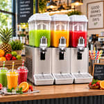 Electric Premium Cold Juice Dispenser - Triple 16L + 16L + 16L — view 2