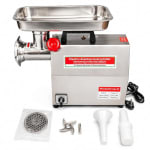 Electric Full SS Meat Mincer with Copper Motor No.22 (Capacity: 220kg/hr | Rpm: 190) — view 1