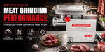 Electric Full SS Meat Mincer with Copper Motor No.22 (Capacity: 220kg/hr | Rpm: 190) — view 4
