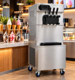 Electric SS Softy Machine - Double Compressor (3 Nozzles) — view 2