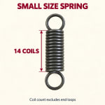 Spares for Electric & Gas Pizza Oven - Small Door Spring (Set of 2) — view 3
