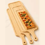 Wooden Rectangle Pizza Bat — view 1
