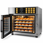 Electric Combi / Hot Air Convection Oven - 5 Tray with Trays — view 2