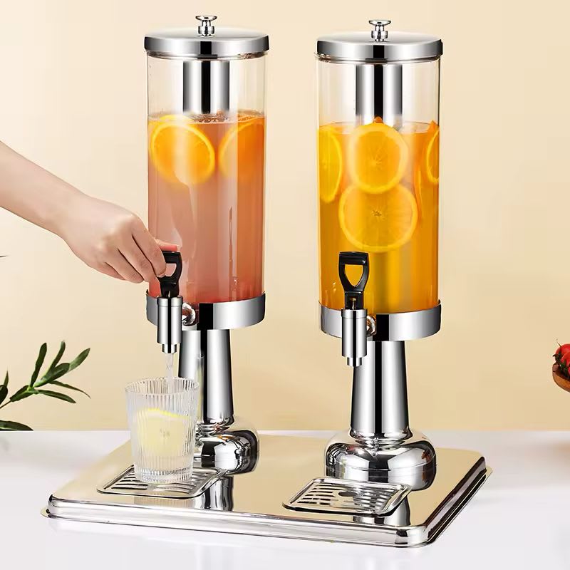 SS Juice Dispenser - Double 3L + 3L — view 3