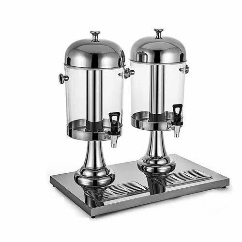 SS Juice Dispenser -Double 8L + 8L
