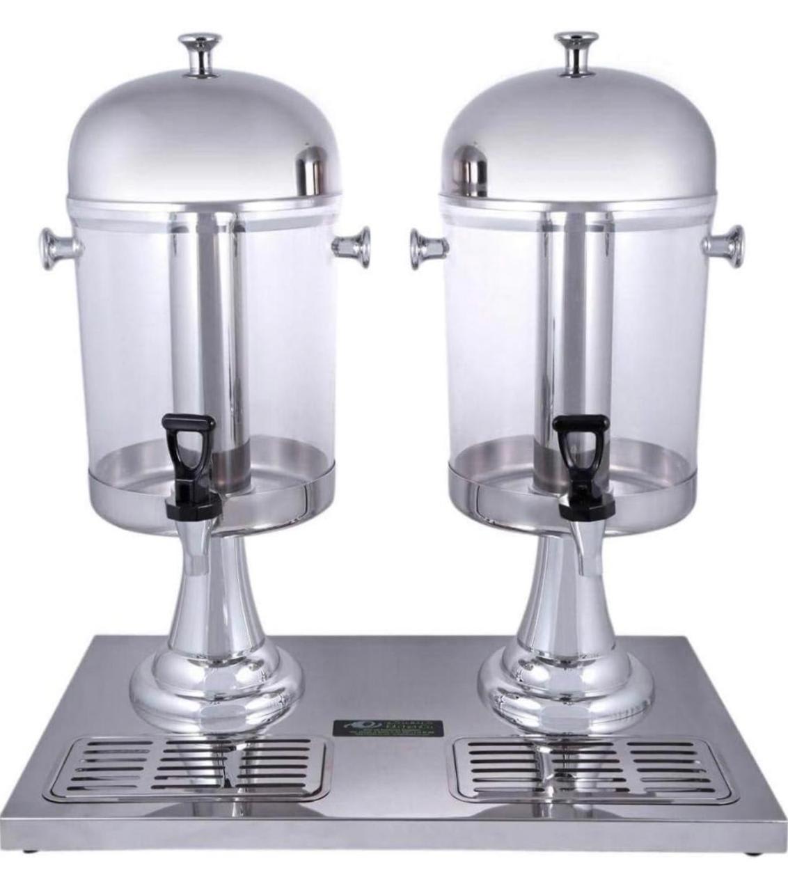 SS Juice Dispenser -Double 8L + 8L — view 8