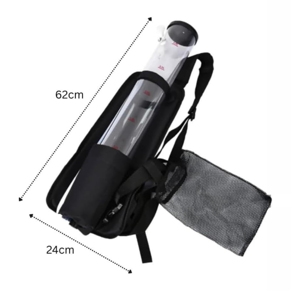 Beer Tower Dispenser with Backpack & Sidebag - Single 3L — view 2