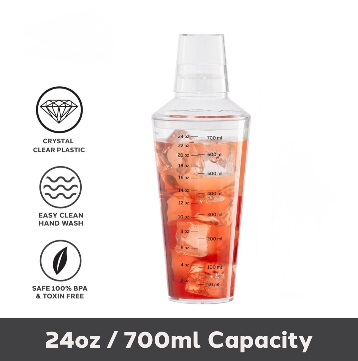PC 3 in 1 Cocktail Shaker 700ml — view 5