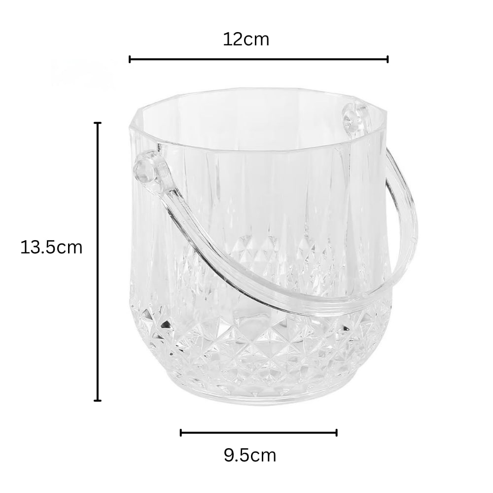 PC Ice Bucket with Handle — view 2