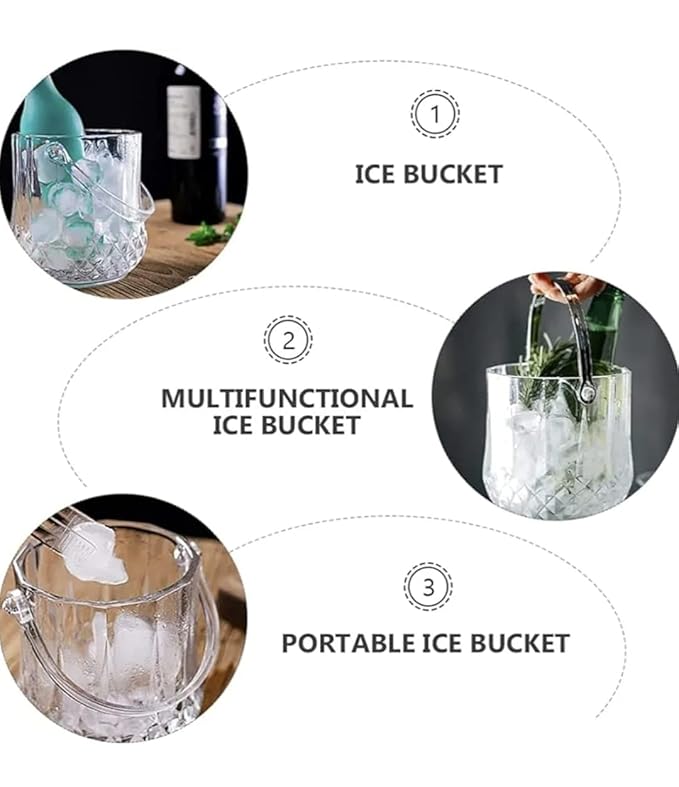 PC Ice Bucket with Handle — view 5