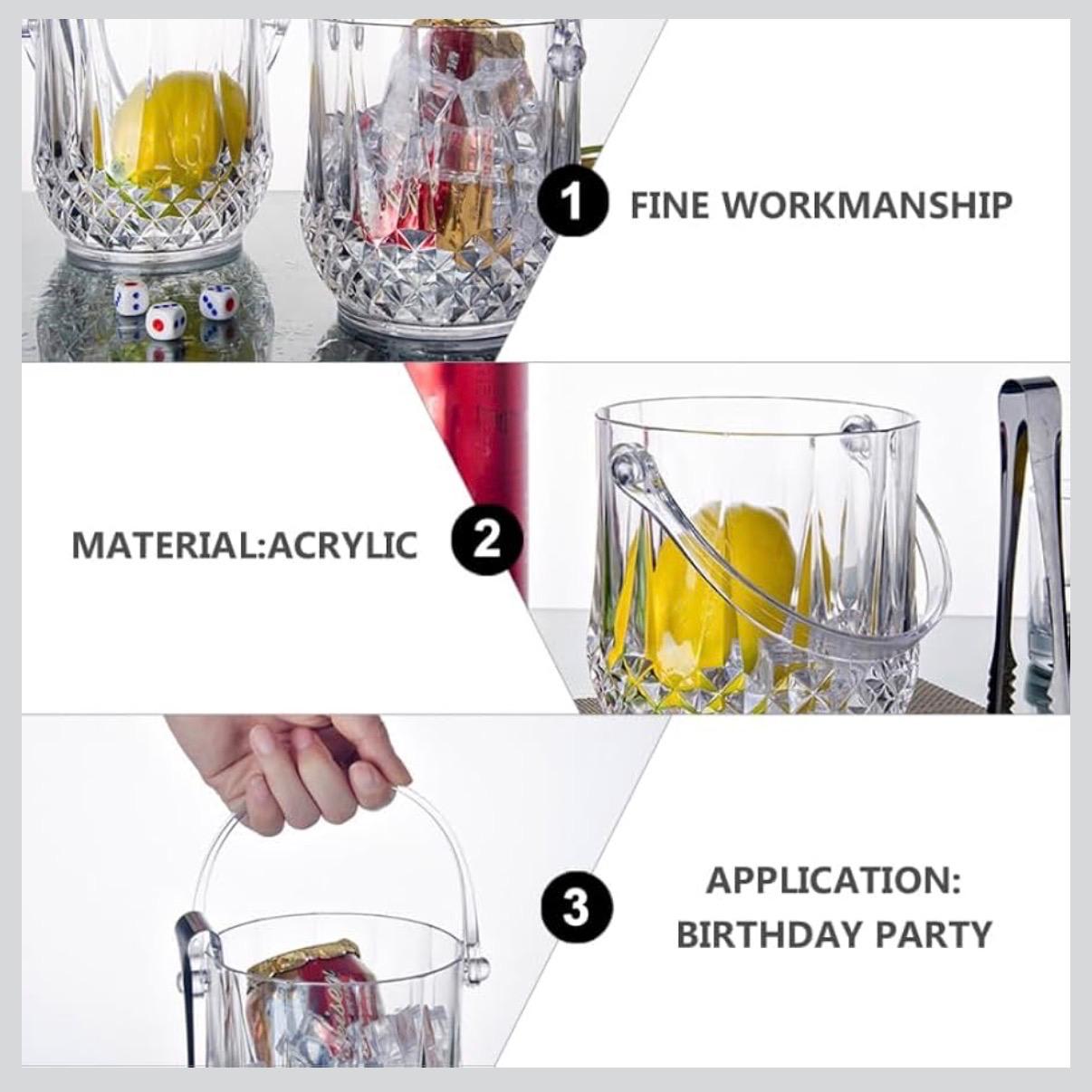 PC Ice Bucket with Handle — view 8