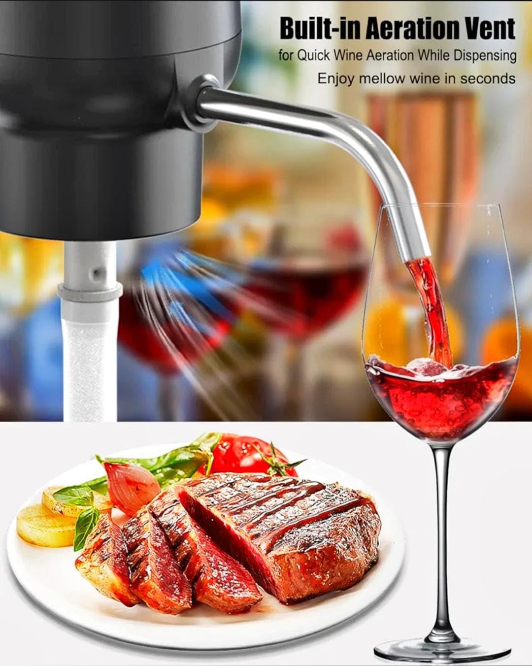 Electric Wine Aerator & Dispenser — view 9