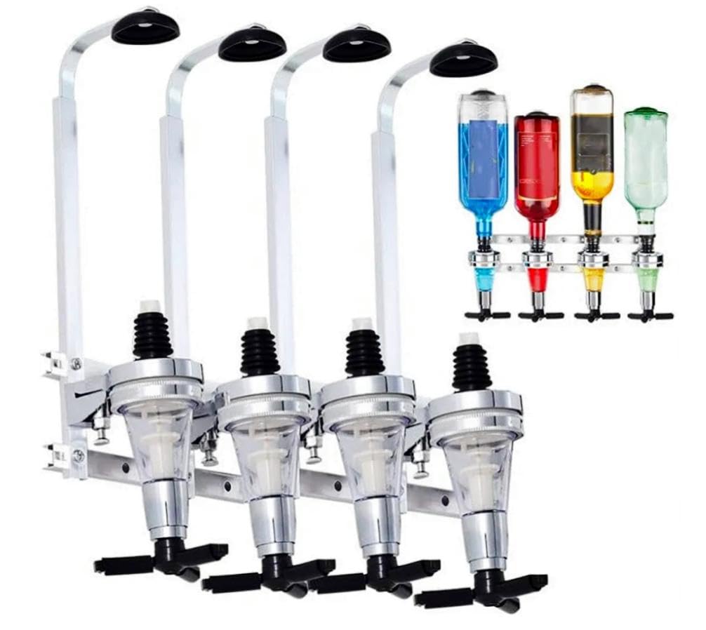 Wall Mounted 4 in 1 Liquid Dispenser — view 3
