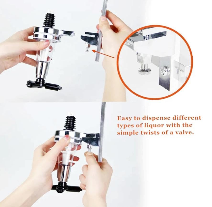 Wall Mounted 4 in 1 Liquid Dispenser — view 5
