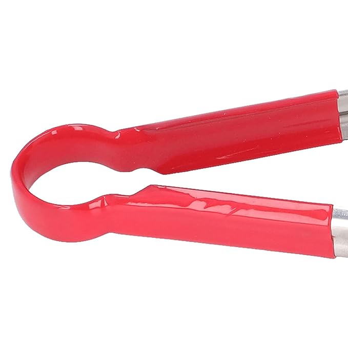 PVC Vinyl Coated SS Tong with Mirror Finish 12" — view 7
