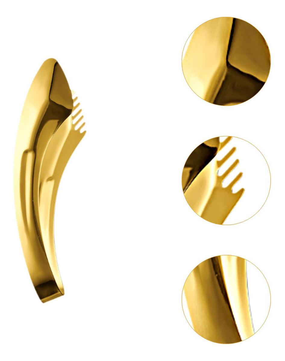 Full Golden SS Tong with One Side Claws 12" — view 5