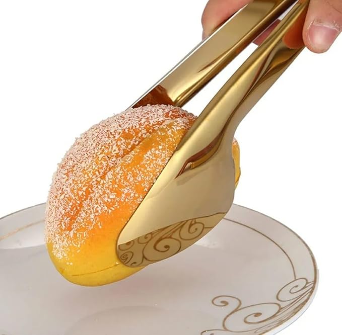 Full Golden SS Tong with One Side Claws 12" — view 7