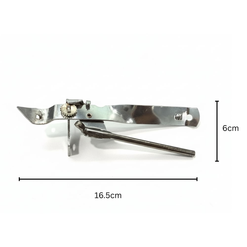 SS Heavy Butterfly Shaped 2 in 1 Tin Cutter/Can Opener — view 2