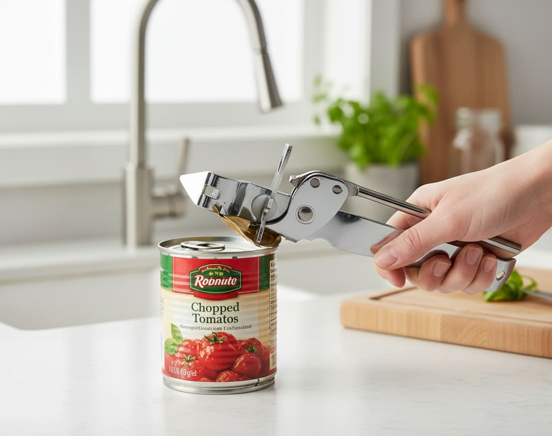 SS Heavy Butterfly Shaped 2 in 1 Tin Cutter/Can Opener — view 3