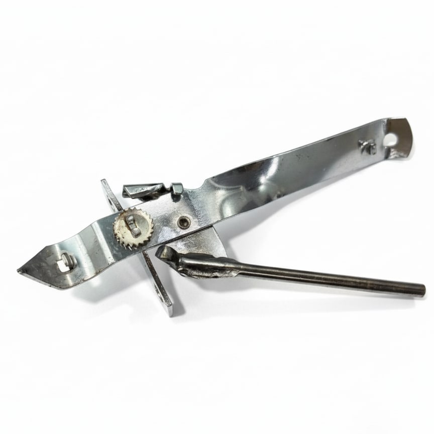 SS Heavy Butterfly Shaped 2 in 1 Tin Cutter/Can Opener — view 6