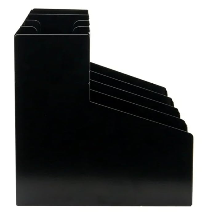 ABS Fibre 8 Slot Cup Holder - Black — view 7