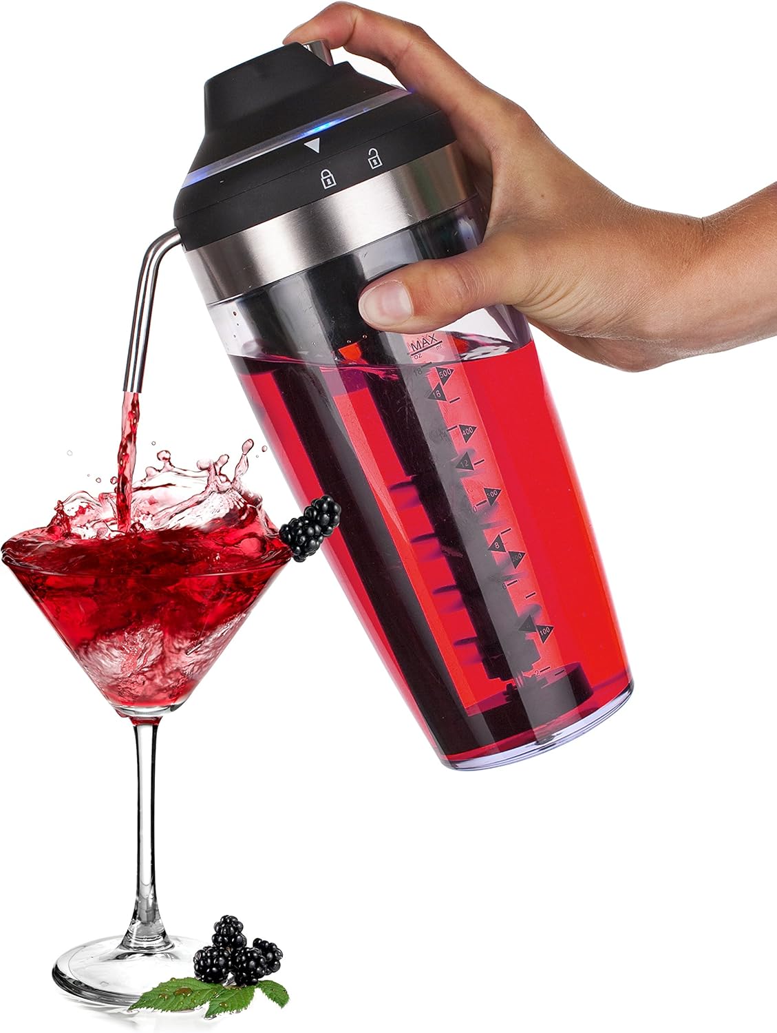 VAMA Electric LED Pump Cocktail Mixer - 500ml — view 3
