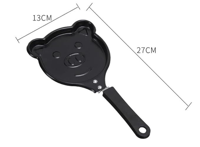 Teflon Coated Non Stick Smily Face Frying/Omelette Pan — view 2
