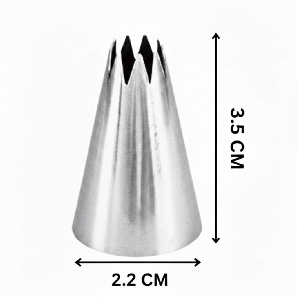 SS Nozzle 6pc - All Unique Designs — view 2