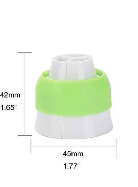 SS Balloon Nozzle 4pc with Decorater + Brush + Silicon Piping Bag - YG34 — view 2