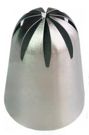 SS Balloon Nozzle 4pc with Decorater + Brush + Silicon Piping Bag - YG34 — view 5