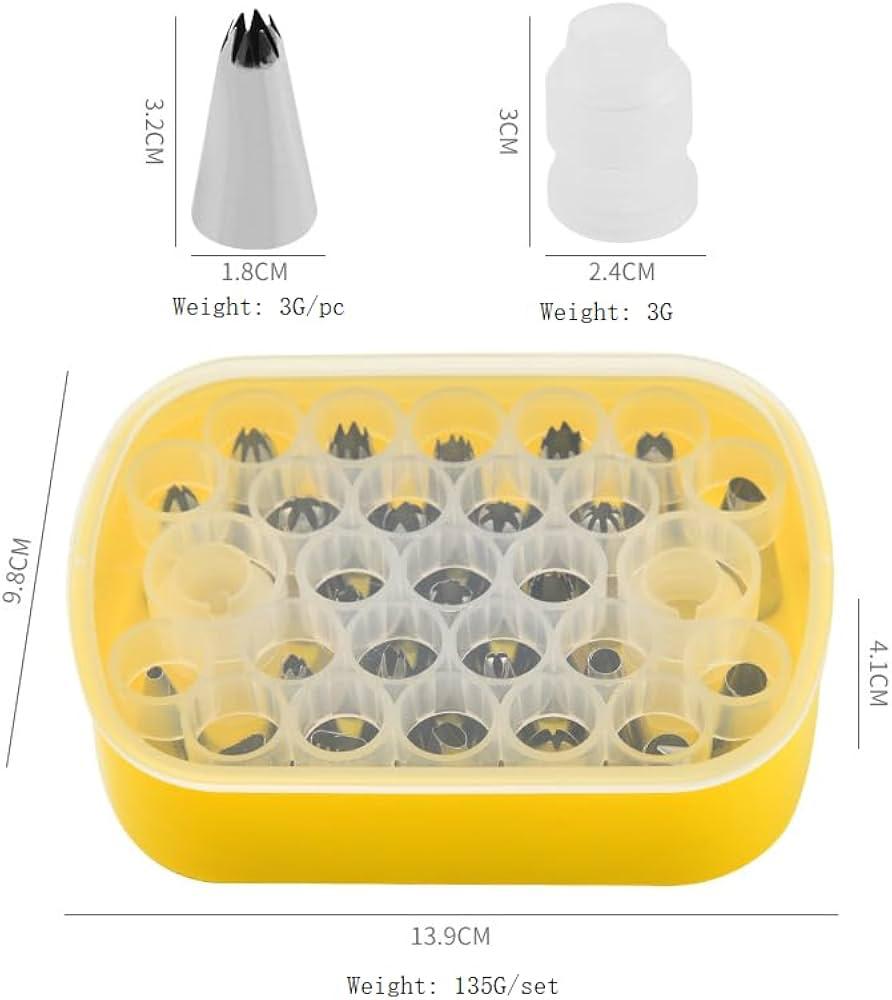 SS Nozzle 27pc in Yellow Box — view 2