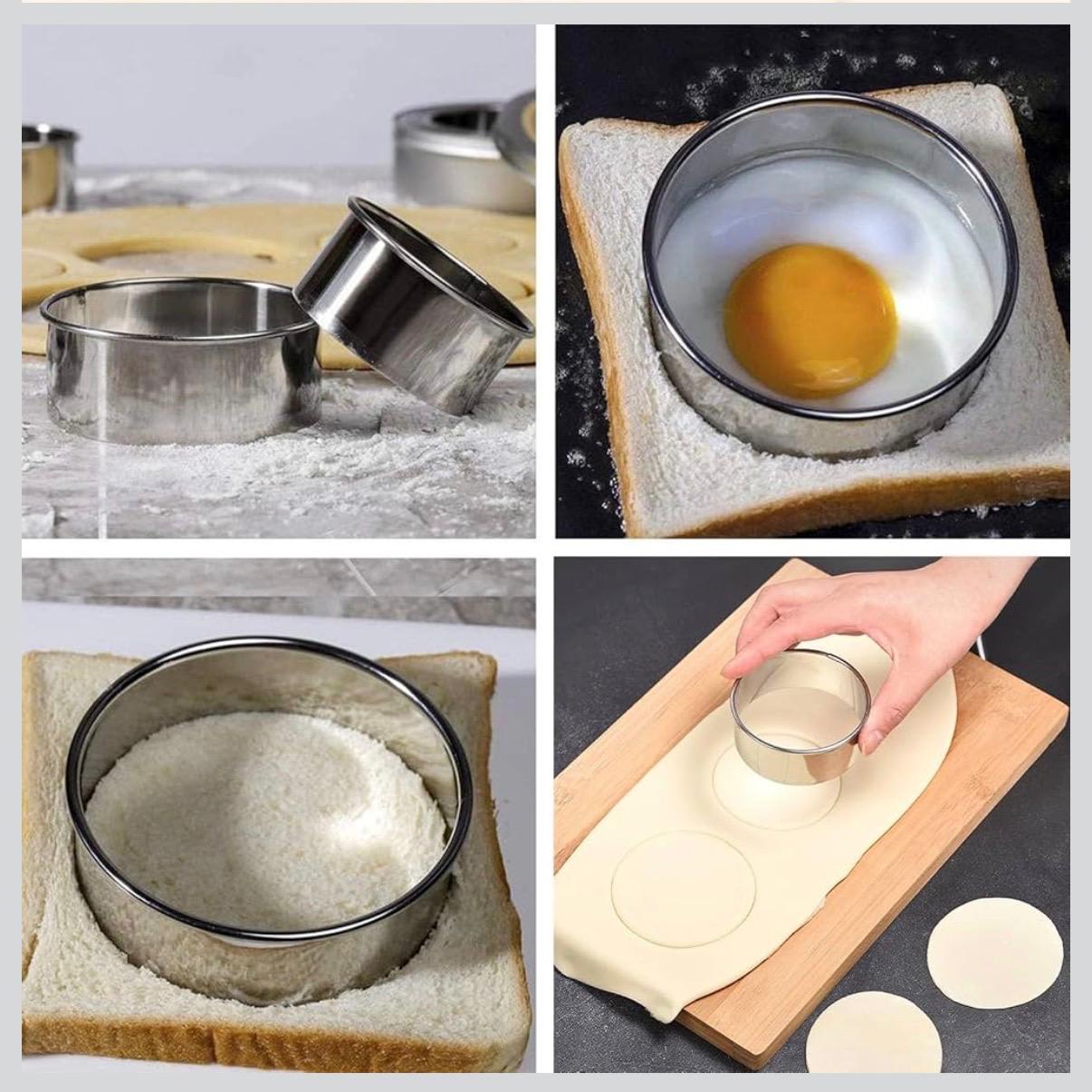 SS Heavy Cookie Cutter Round without Teeth 12pp — view 4