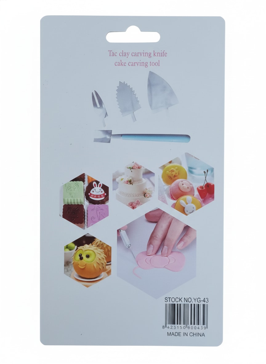 SS Pastry Carving Knives 4pp — view 7